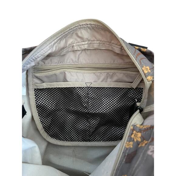 Nike olive / yellow floral tote bag - Picture 5 of 7